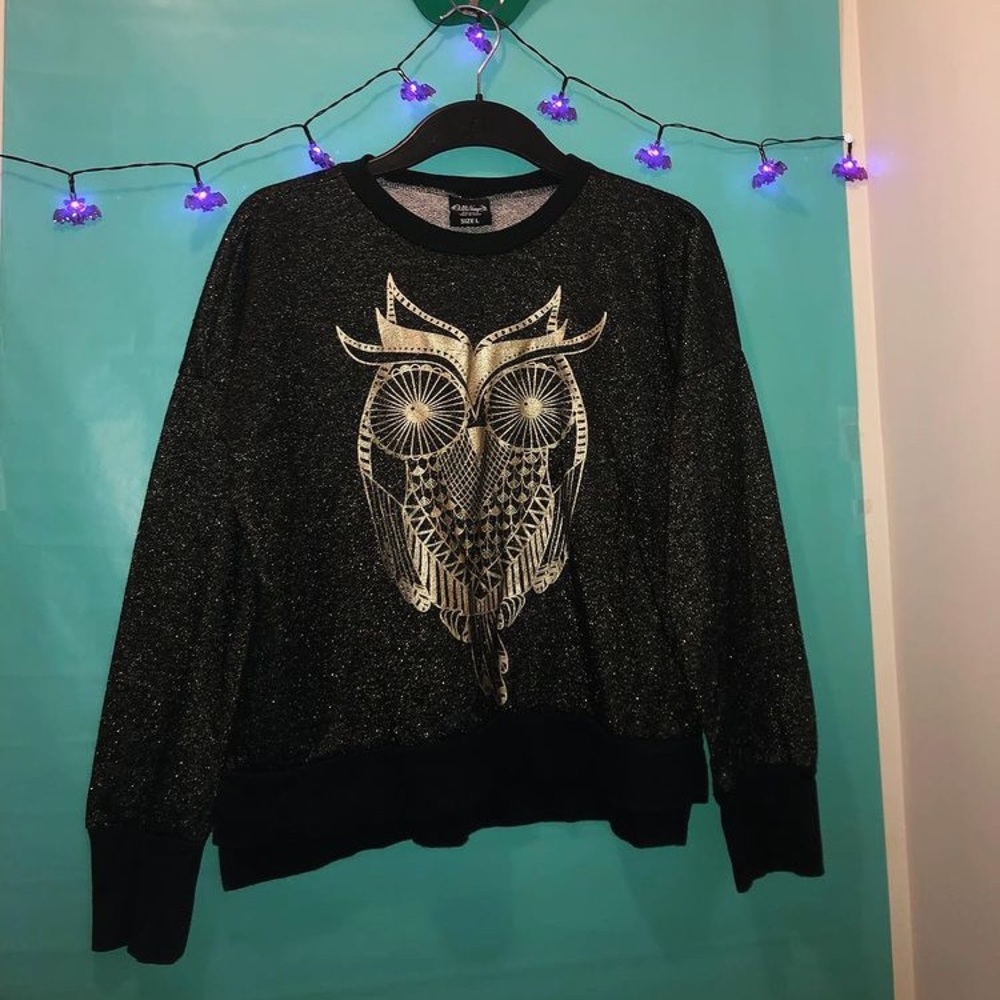 Owl sweater top